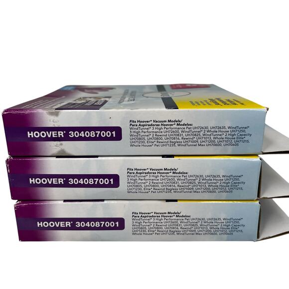Lot of 3 Febreze Vacuum Filters Hoover 304087001 New - Picture 10 of 10